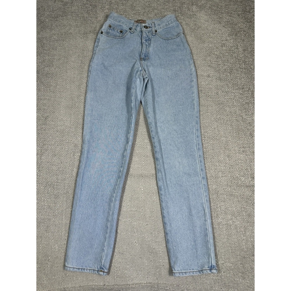 Vintage 90s EXP Express High Rise Mom Jeans USA Made 100% Cotton Denim Size‎ 3/4
